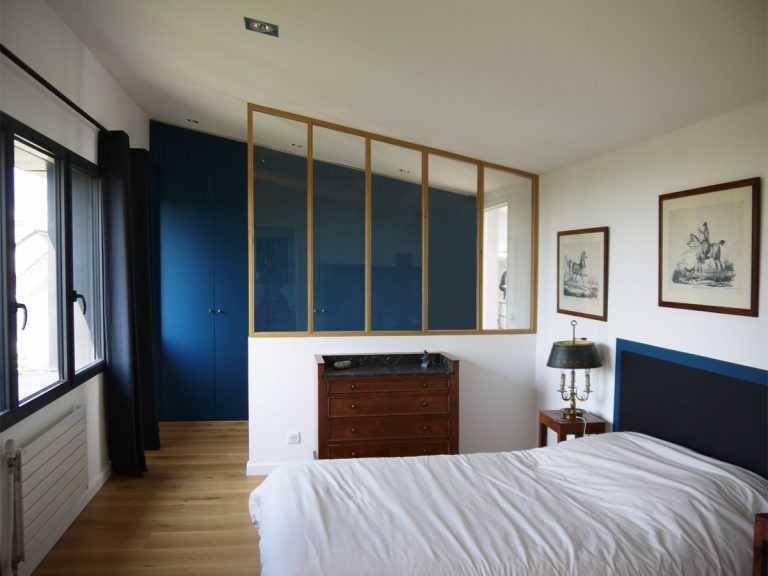 Surélévation Sceaux - chambre