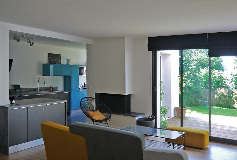 Surélévation Sceaux - salon 2