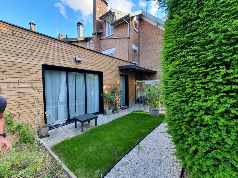 création d'un studio - extérieur
