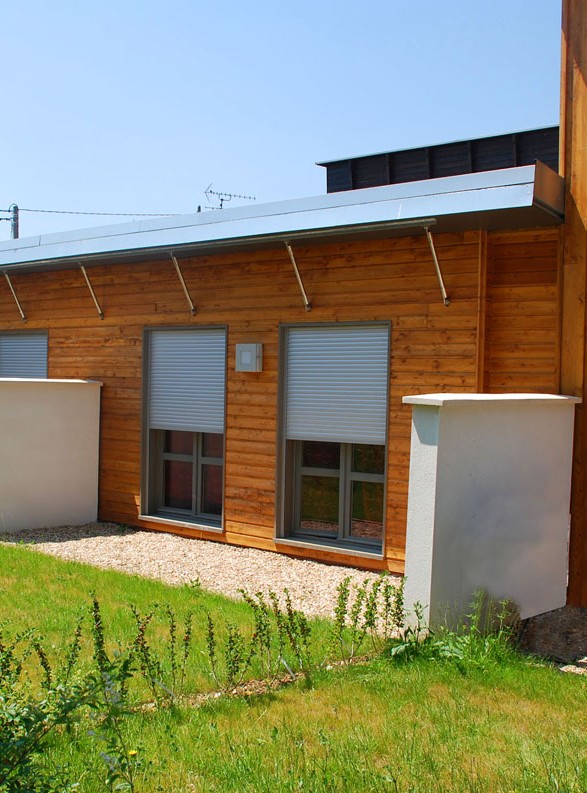Mini collectif de 3 maisons - extérieur