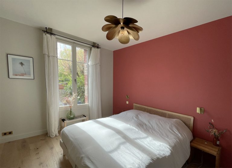 Extension d’une petite meulière - chambre