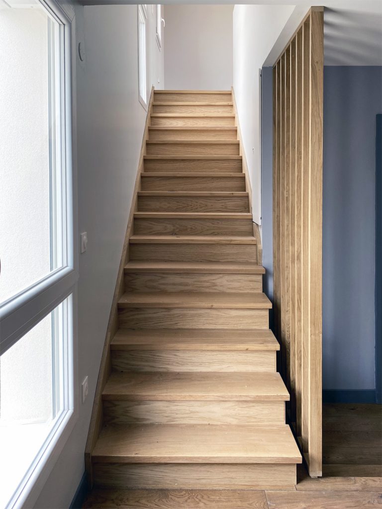 Surélévation d’un immeuble - escalier