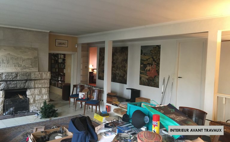 Rénovation à Sceaux - existant intérieur