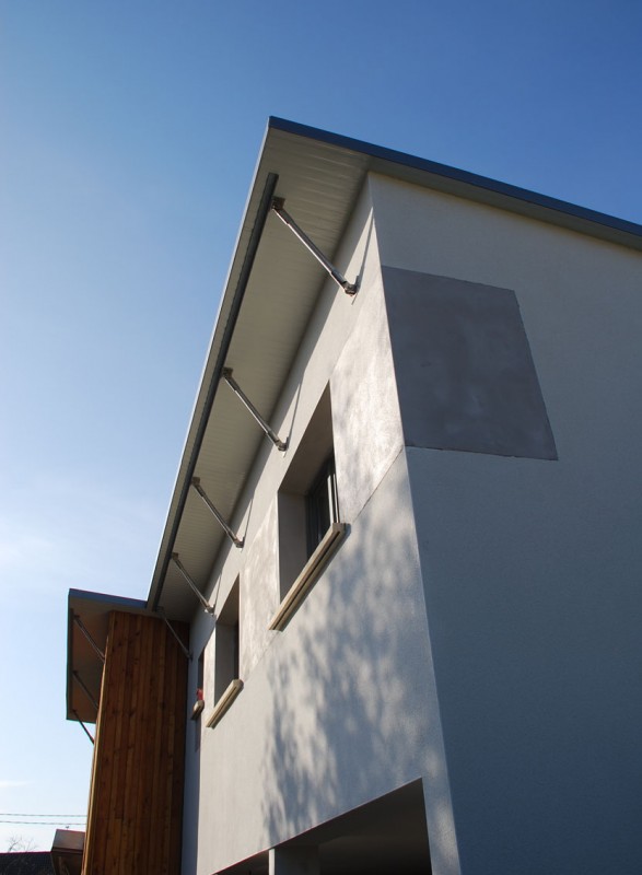 Mini collectif de 3 maisons - extérieur