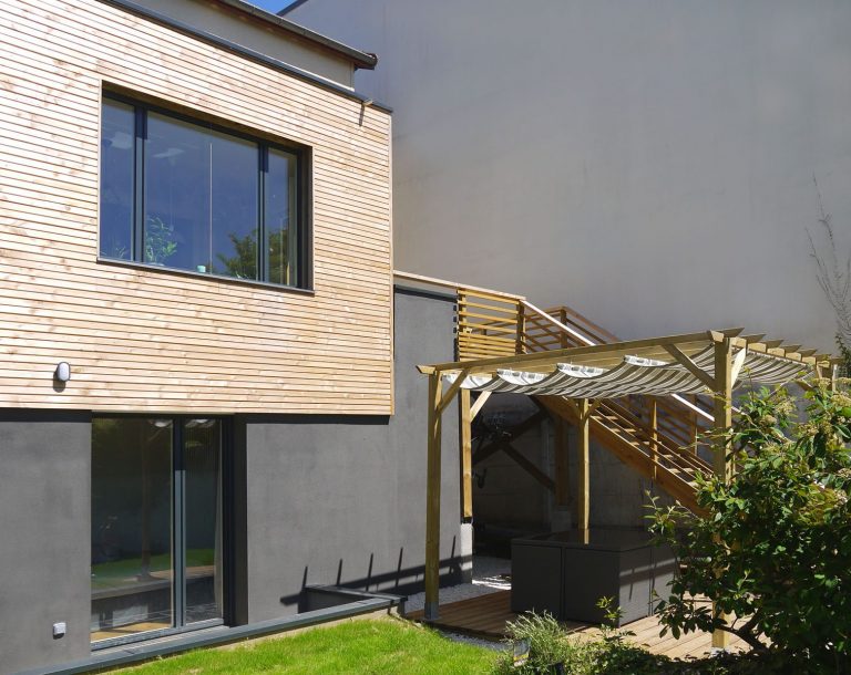 Extension Sceaux - extension et terrasse