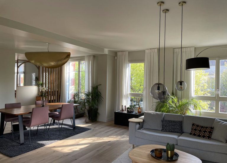 Extension d’une petite meulière - séjour