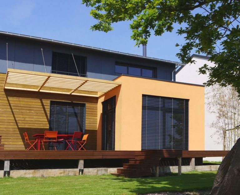 Maison Verrières-le-Buisson - vue jardin