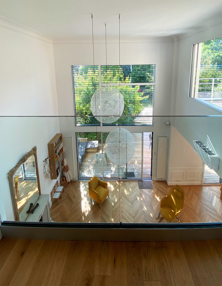 Extension et aménagement d’une belle maison de maître - vue mezzanine