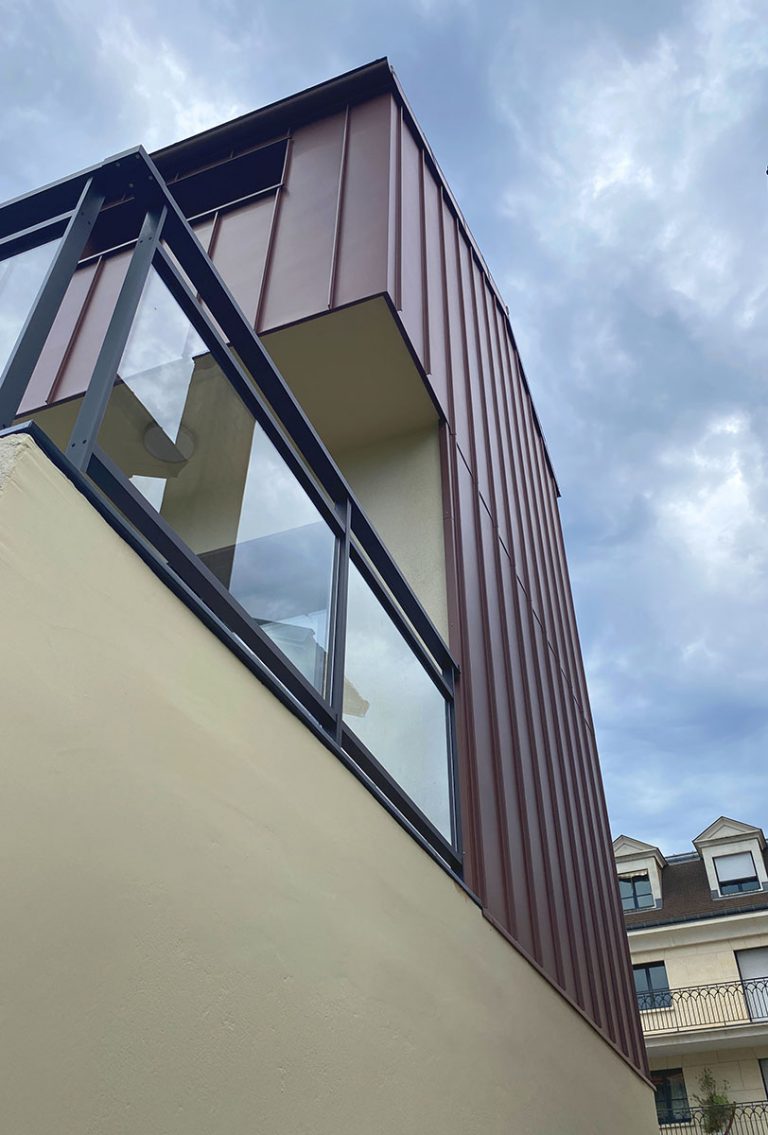 Extension d’une maison individuelle - vue arrière